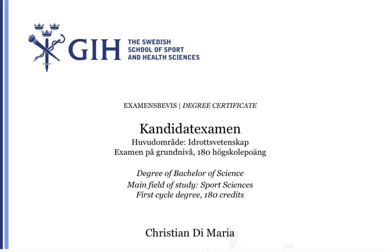 GIH — Christian Di Maria